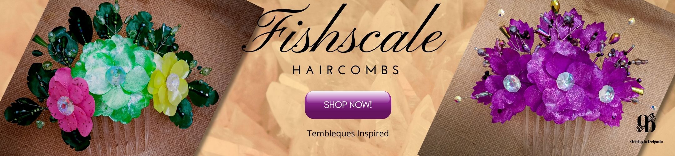 Best fishscale panamanian tembleques haircombs for women